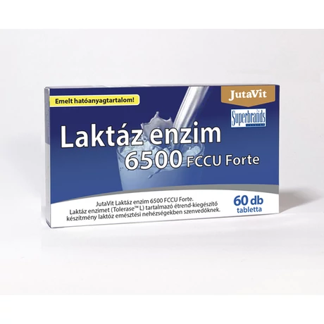 JUTAVIT LAKTAZ ENZIM 6500 FCCU FORTE TABL. 60X