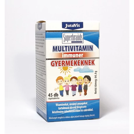 JUTAVIT MULTIVITAMIN IMMUNKOMPLEX GYERMEK 45X