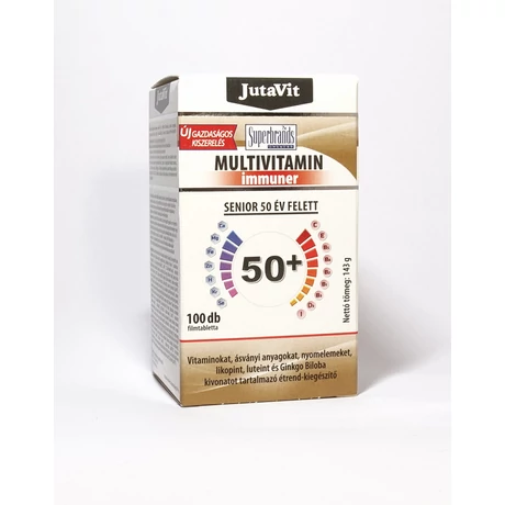 JUTAVIT MULTIVITAMIN SENIOR 50+ FTB. 100X