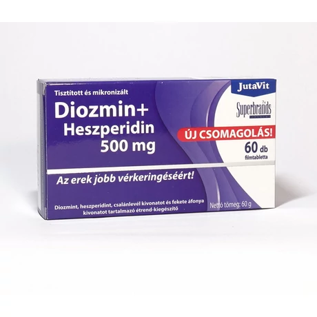 JUTAVIT DIOZMIN+HESZPERIDIN 500MG TBL 60X