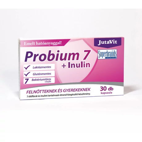 JUTAVIT PROBIUM 7+INULIN ETRENDKIEG.KAPSZ. 30X