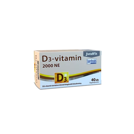 JUTAVIT D3-VITAMIN 2000NE LAGYKAPSZ. 40X