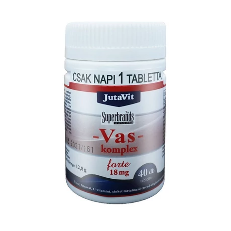 JUTAVIT VAS-KOMPLEX FORTE 18MG TABL. 40X