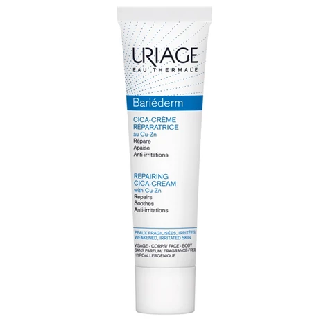 URIAGE BARIÉDERM CICA CU-ZN KRÉM - SEBKEZELŐ ÉS GYULLADÁSCSÖKKENTŐ 40ML