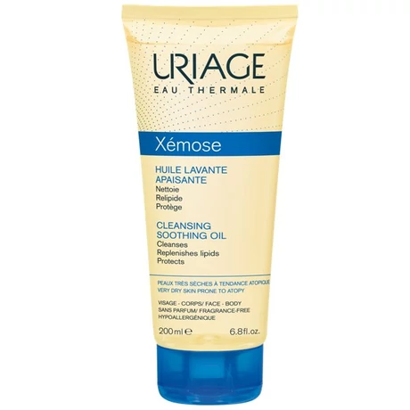 URIAGE XÉMOSE OLAJTUSFÜRDŐ SZÁRAZ BŐRRE 200 ML