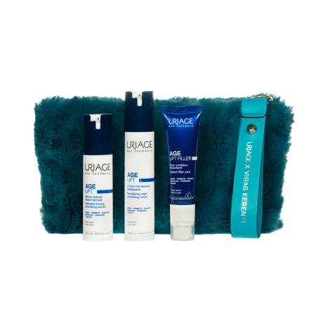 URIAGE X KERÉNYI VIRÁG AGE LIFT Ránctalanító Neszesszer MINDEN bőrtípusra