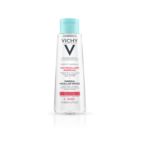 VICHY PURETE THERMALE MICELLÁS ARCTISZTÍTÓ VÍZ ÉRZÉKENY BŐRRE 200ML