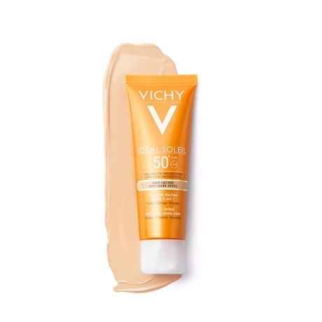 VICHY IDEAL SOL SPF50 NAPVÉDŐ KRÉM PIGMENTFOLTOKRA 50ML