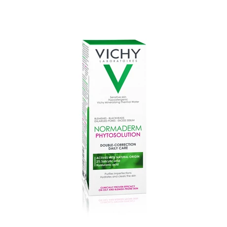 VICHY NORMADERM PHYTOSOLUTION KETTŐS HATÁSÚ ARCÁPOLÓ 50ML