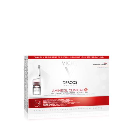 VICHY DERCOS HAJHULLÁS  ELLENI AMPULLA FÉRFI 21X6ML
