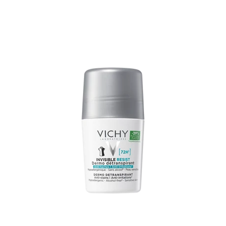 VICHY DEO 72H INVISIBLE RESIST NOI 2X50ML