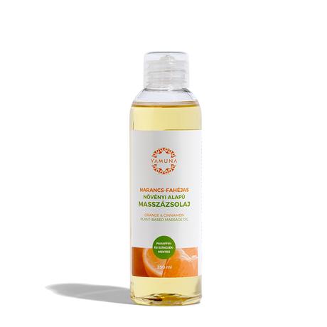 YAMUNA MASSZÁZSOLAJ NARANCS-FAHÉJ 250ML