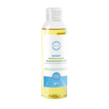 YAMUNA MASSZÁZSOLAJ BORSMENTA-ROZMARING 250ML