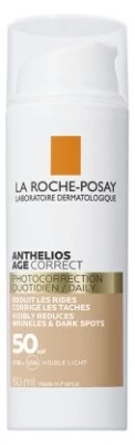 LRP ANTHELIOS SPF50 AGE CORRECT SZÍNEZETT KRÉM 50ML