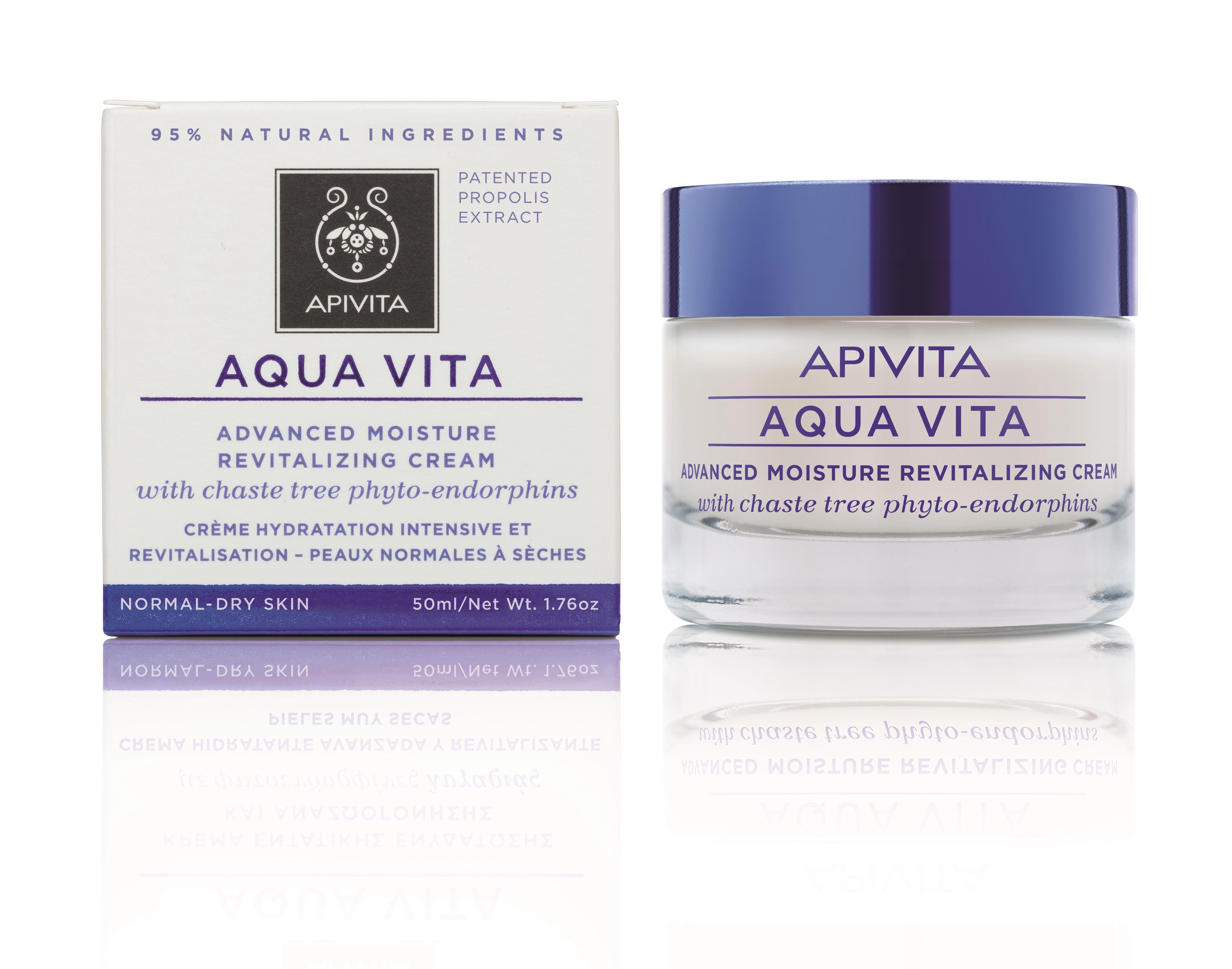 APIVITA AQUA VITA HIDRATÁLÓ ARCKRÉM NAGYON SZARAZ BŐRRE 50ML