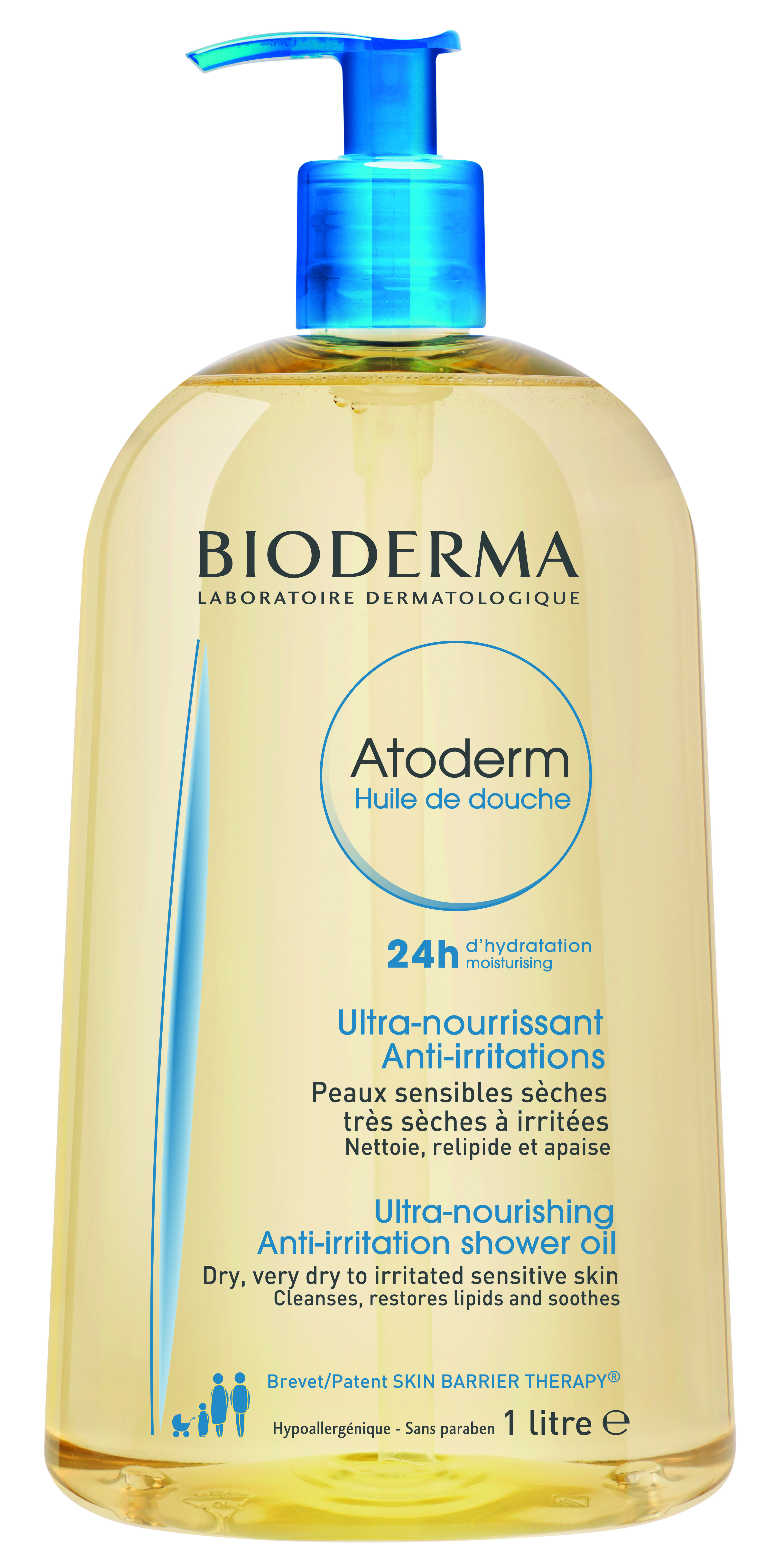 BIODERMA ATODERM OLAJOS TUSFÜRDŐ 1L