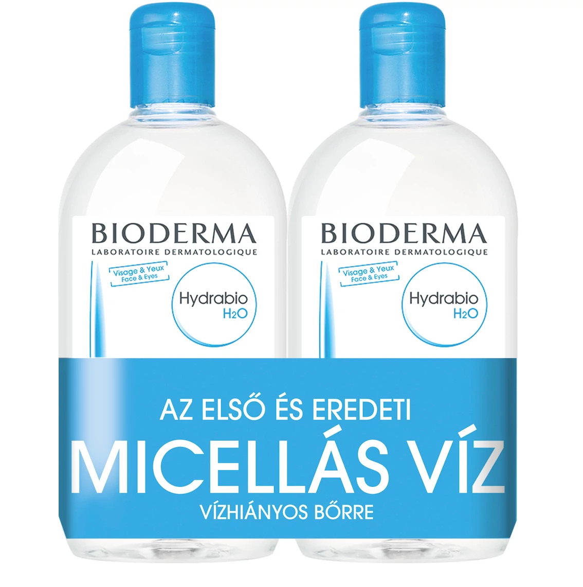 BIODERMA HYDRABIO H2O MICELLAFESZTIVÁL 2X500ML