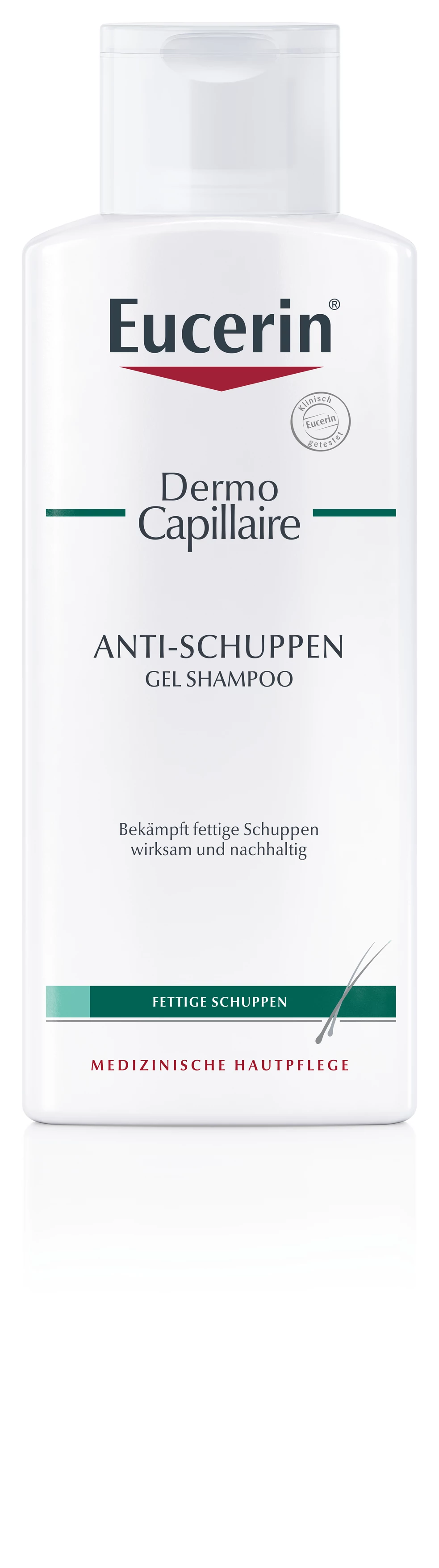 EUCERIN DERMOCAPILLAIRE KORPÁSODÁS ELLENI SAMPON ZSÍROS KORPÁRA 250ML