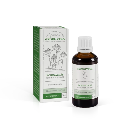 GYÖRGYTEA ECHINACEAS ALKOHOLOS KIVONAT 50 ML