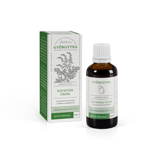 GYÖRGYTEA EGYNYÁRI ÜRÖM ALKOHOLOS KIVONAT 50 ML