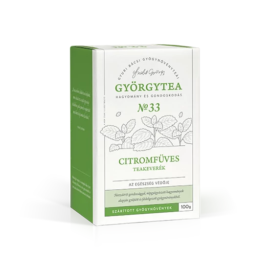 GYÖRGYTEA CITROMFÜVES TEAKEVERÉK 100 G