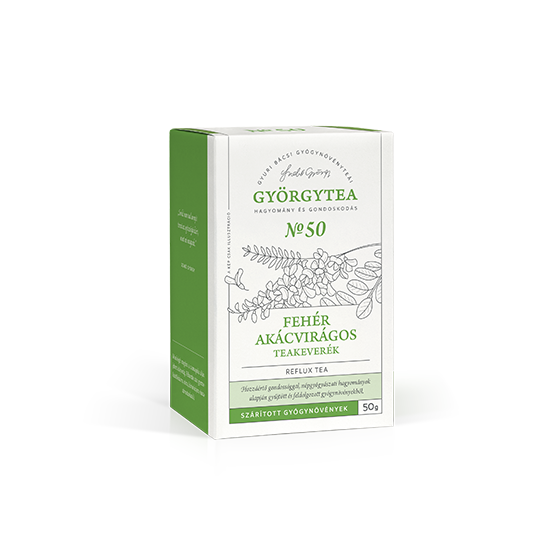 Fehér akácvirágos teakeverék (Reflux tea) 50g