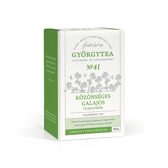 GYÖRGYTEA KÖZÖNSÉGES GALAJOS TEAKEVERÉK 100 G