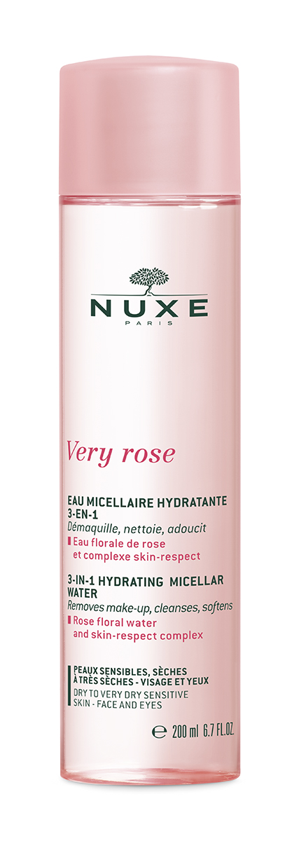 NUXE VERY ROSE 3IN1 SZÁRAZ MICELLÁS VÍZ 200ML