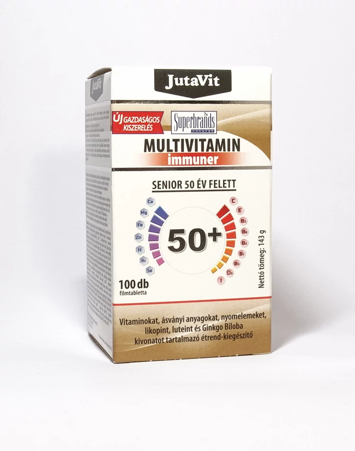 JUTAVIT MULTIVITAMIN SENIOR 50+ FTB. 100X