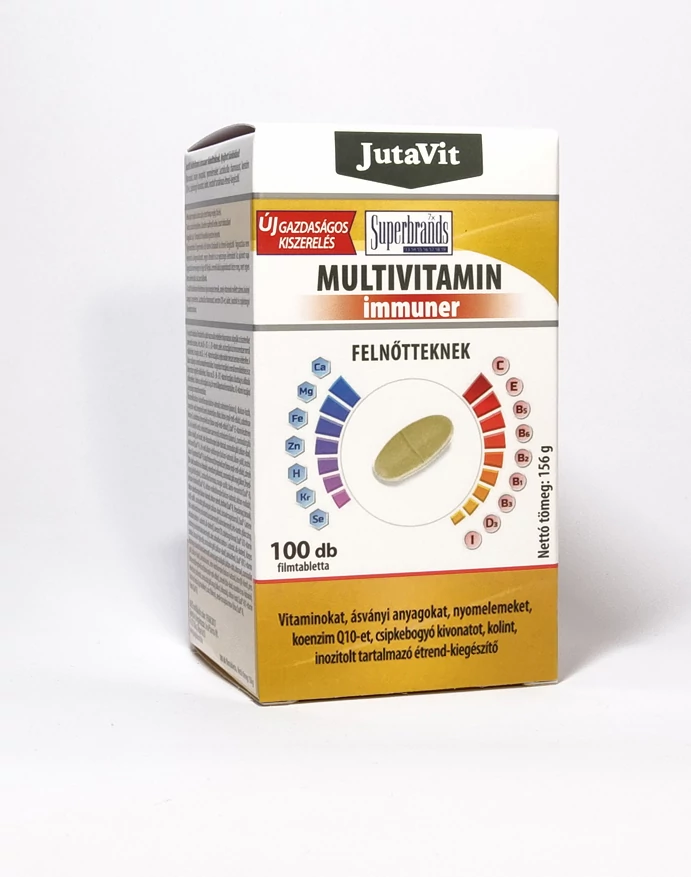 JUTAVIT MULTIVITAMIN FELN.NYUJT.FILMTBL. 100X