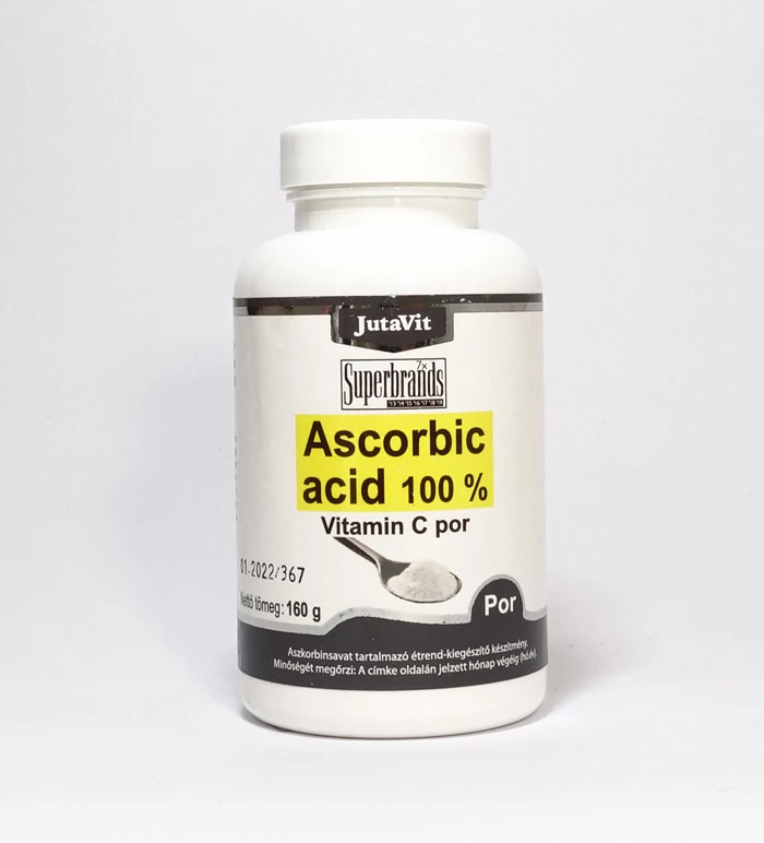 JUTAVIT ASCORBIC ACID 100% POR 160G