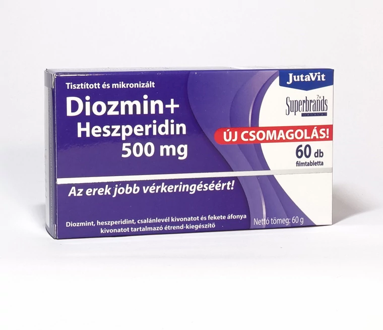 JUTAVIT DIOZMIN+HESZPERIDIN 500MG TBL 60X