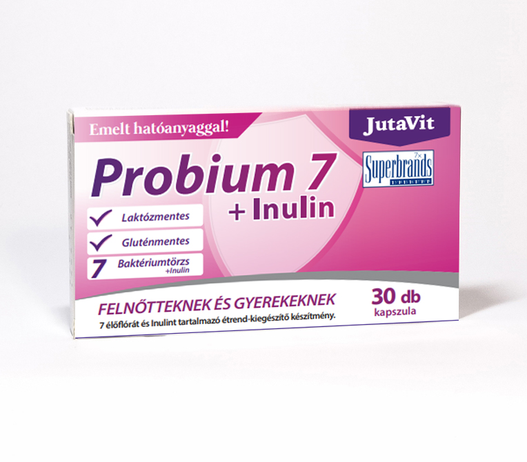 JUTAVIT PROBIUM 7+INULIN ETRENDKIEG.KAPSZ. 30X