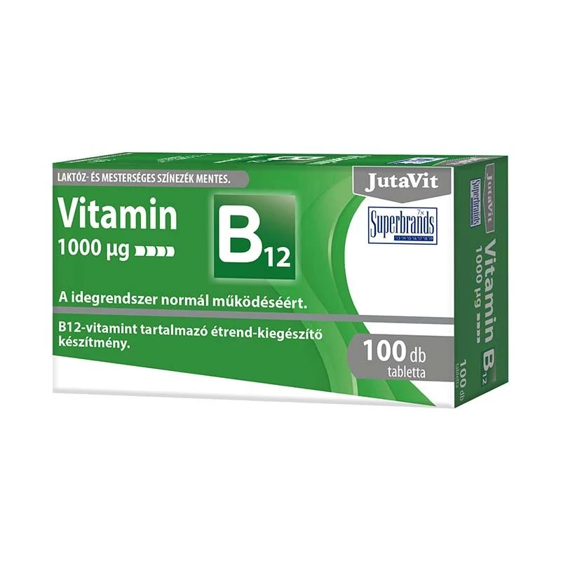 JUTAVIT B12 VITAMIN 1000MCG TABL. 60X