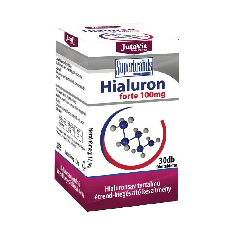 JUTAVIT HIALURON FORTE 100MG FILMTABL. 30X