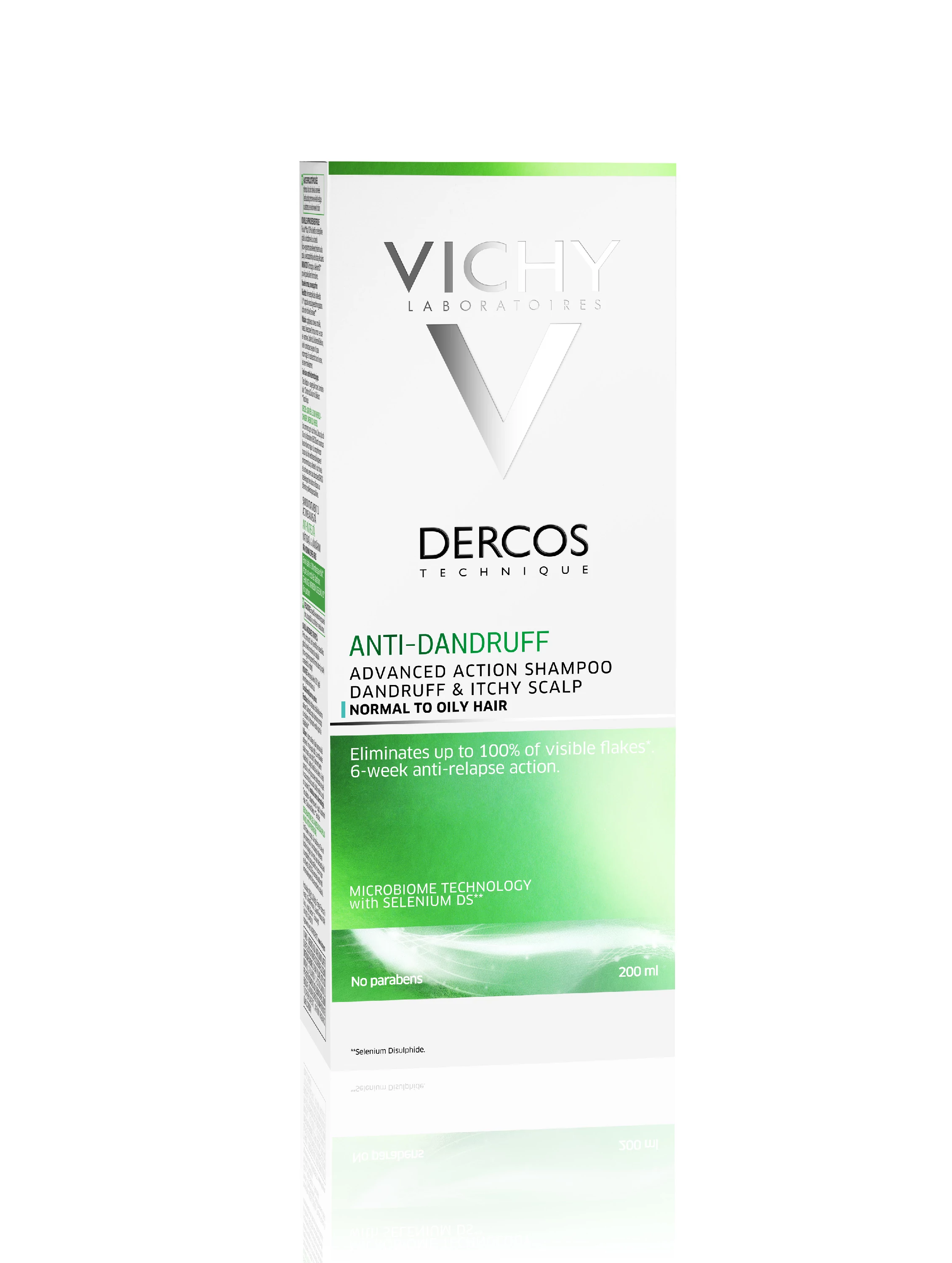VICHY DERCOS SAMPON  NORMÁLFEJBŐRRE ZSÍROS KORPA ELLEN 200ML