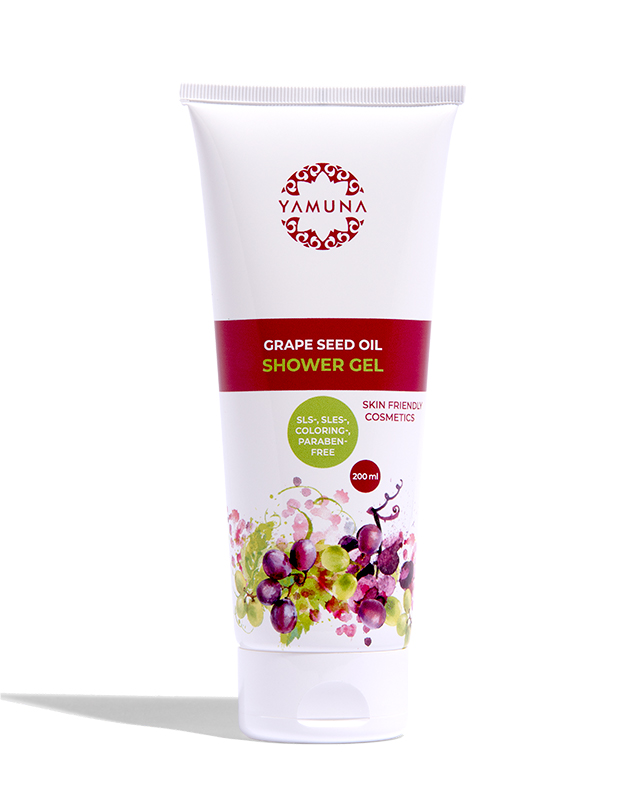 YAMUNA TUSFÜRDŐ SZŐLŐMAGOLAJJAL TUBUSBAN 200ML